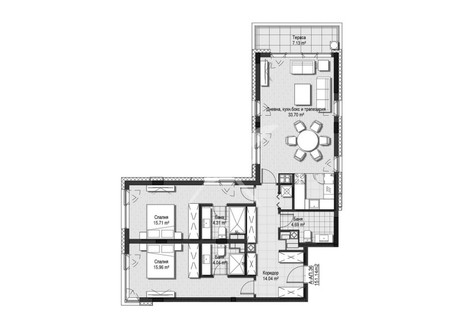 Mieszkanie na sprzedaż - Витоша/Vitosha София/sofia, Bułgaria, 151 m², 356 127 USD (1 403 140 PLN), NET-97044720