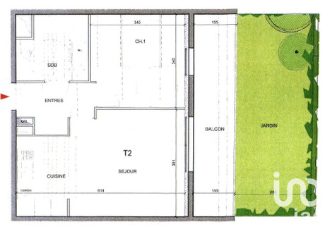 Mieszkanie na sprzedaż - Ozoir-La-Ferrière, Francja, 43 m², 196 362 USD (799 193 PLN), NET-98124375