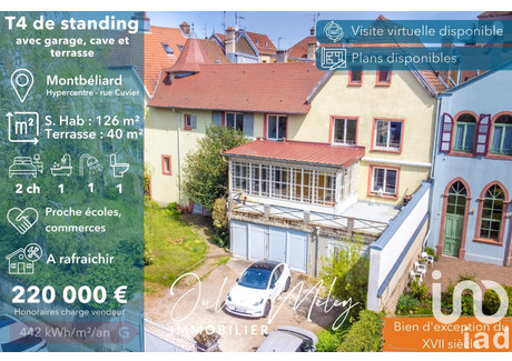 Mieszkanie na sprzedaż - Montbeliard, Francja, 126 m², 238 237 USD (933 889 PLN), NET-97092478