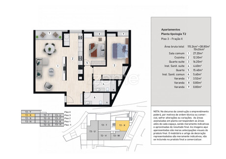 Mieszkanie na sprzedaż - Santa Cruz, Portugalia, 100 m², 323 854 USD (1 327 802 PLN), NET-102395840