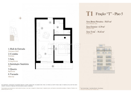 Mieszkanie na sprzedaż - Funchal, Portugalia, 56 m², 379 218 USD (1 543 416 PLN), NET-102395841