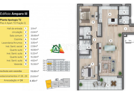 Mieszkanie na sprzedaż - Funchal, Portugalia, 118 m², 554 395 USD (2 228 670 PLN), NET-95085299