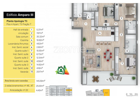 Mieszkanie na sprzedaż - Funchal, Portugalia, 145 m², 636 618 USD (2 641 963 PLN), NET-95113127