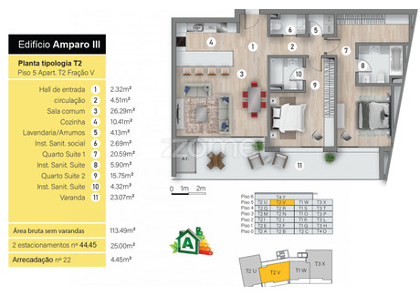 Mieszkanie na sprzedaż - Funchal, Portugalia, 113 m², 597 431 USD (2 479 337 PLN), NET-95113153