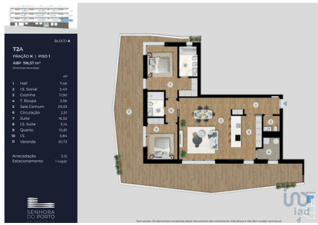 Mieszkanie na sprzedaż - Porto, Portugalia, 114 m², 593 632 USD (2 273 611 PLN), NET-85597867