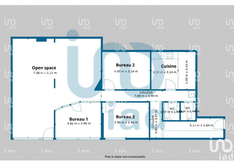 Biuro na sprzedaż - Besancon, Francja, 120 m², 277 640 USD (1 160 534 PLN), NET-98415788