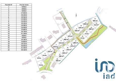 Działka na sprzedaż - Saint-Jean-D'elle, Francja, 585 m², 42 950 USD (176 096 PLN), NET-102486391