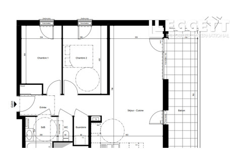 Mieszkanie na sprzedaż - Saint-Alban-Leysse, Francja, 66,85 m², 345 606 USD (1 413 529 PLN), NET-100355918