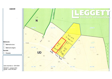 Działka na sprzedaż - Nanteuil, Francja, 1000 m², 28 969 USD (118 482 PLN), NET-94698184