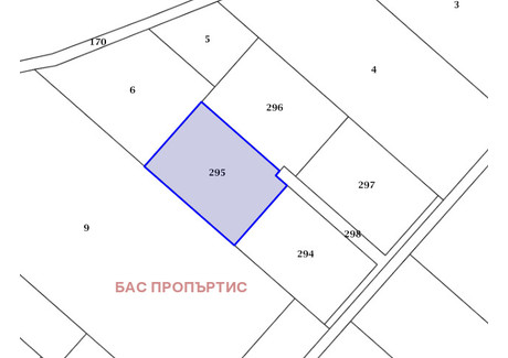 Działka na sprzedaż - с. Гурмазово/s. Gurmazovo София/sofia, Bułgaria, 1086 m², 57 953 USD (242 243 PLN), NET-96062733