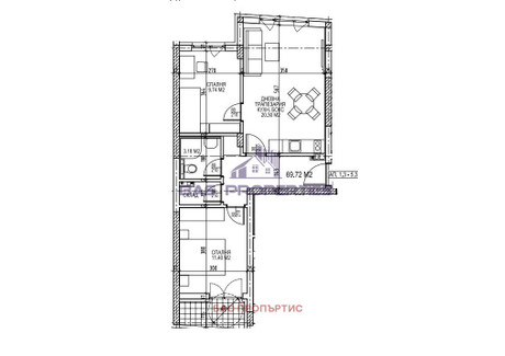 Mieszkanie na sprzedaż - Надежда /Nadejda София/sofia, Bułgaria, 84 m², 144 731 USD (567 344 PLN), NET-96474471