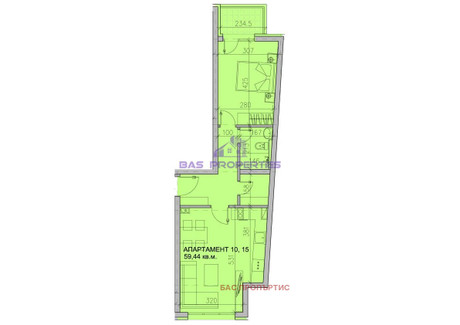 Mieszkanie na sprzedaż - Модерно предградие/Moderno predgradie София/sofia, Bułgaria, 70 m², 86 236 USD (331 147 PLN), NET-98915421