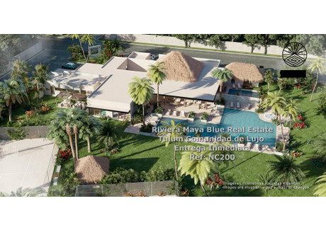 Działka na sprzedaż - Carretera Cancún - Tulum Tulum, Meksyk, 160 m², 91 263 USD (374 178 PLN), NET-102769894