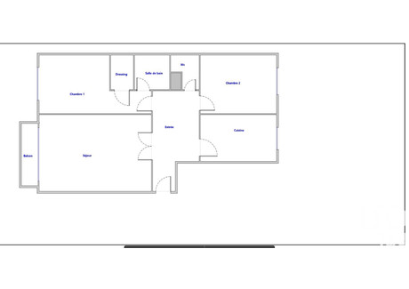 Mieszkanie na sprzedaż - Fresnes, Francja, 61 m², 187 609 USD (720 417 PLN), NET-101047865