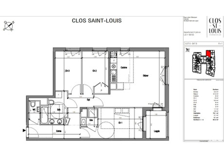 Mieszkanie na sprzedaż - Saint-Germain-En-Laye, Francja, 80 m², 881 843 USD (3 474 461 PLN), NET-93965223