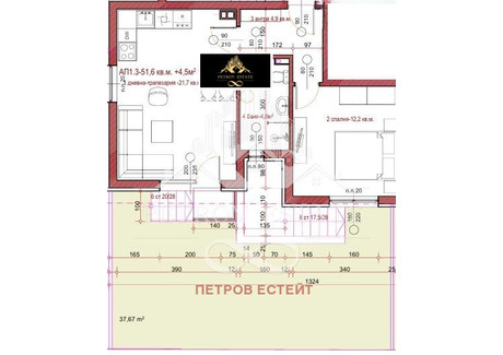 Mieszkanie na sprzedaż - гр. Велинград/gr. Velingrad Пазарджик/pazardjik, Bułgaria, 56 m², 72 727 USD (301 816 PLN), NET-100187616