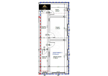 Mieszkanie na sprzedaż - гр. Велинград/gr. Velingrad Пазарджик/pazardjik, Bułgaria, 68 m², 56 793 USD (218 084 PLN), NET-98352782