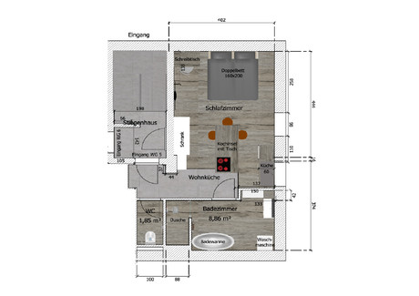 Mieszkanie do wynajęcia - Mandorfer Straße Steyr-Land District, Austria, 38 m², 1158 USD (4633 PLN), NET-90026705
