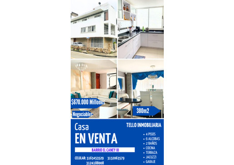 Dom na sprzedaż - Cl. 46 #8410, Comuna 17, Cali, Valle del Cauca, Colombia Cali, Kolumbia, 380 m², 159 254 USD (624 277 PLN), NET-100684963