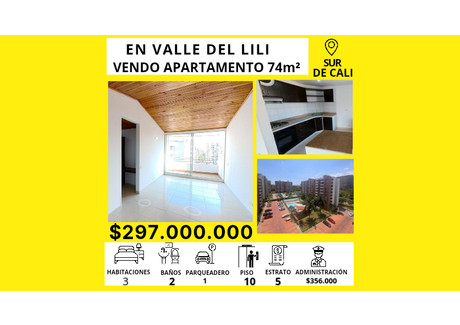 Mieszkanie na sprzedaż - Cl. 28 #96-34, Comuna 17, Cali, Valle del Cauca, Colombia Cali, Kolumbia, 74 m², 67 406 USD (279 733 PLN), NET-101983938