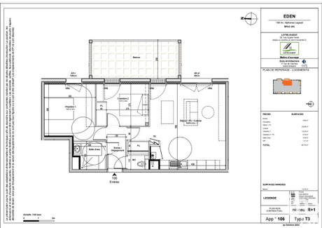 Mieszkanie na sprzedaż - Bruz, Francja, 59 m², 298 242 USD (1 222 792 PLN), NET-103067968