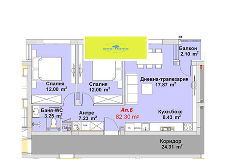 Mieszkanie na sprzedaż - Бояна/Boiana София/sofia, Bułgaria, 82 m², 186 397 USD (764 228 PLN), NET-102846941