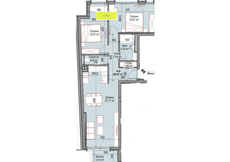 Mieszkanie na sprzedaż - Подуяне/Poduiane София/sofia, Bułgaria, 107 m², 228 457 USD (934 387 PLN), NET-97371973