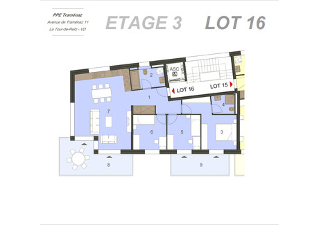 Mieszkanie na sprzedaż - Avenue de Traménaz La Tour-De-Peilz, Szwajcaria, 108 m², 1 675 438 USD (6 416 927 PLN), NET-98397047