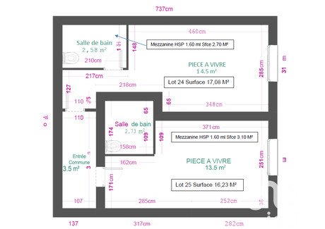 Mieszkanie na sprzedaż - Lyon, Francja, 16 m², 108 051 USD (443 009 PLN), NET-102398725