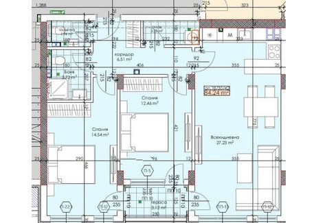 Mieszkanie na sprzedaż - Тракия/Trakia Пловдив/plovdiv, Bułgaria, 100 m², 134 025 USD (556 203 PLN), NET-103036981