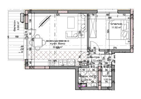 Mieszkanie na sprzedaż - Младост /Mladost Варна/varna, Bułgaria, 72 m², 101 680 USD (421 972 PLN), NET-100990544