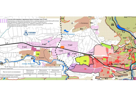 Działka na sprzedaż - Промишлена зона - Запад/Promishlena zona - Zapad Велико Търново/veliko-Tarnovo, Bułgaria, 5199 m², 136 310 USD (554 783 PLN), NET-102847543