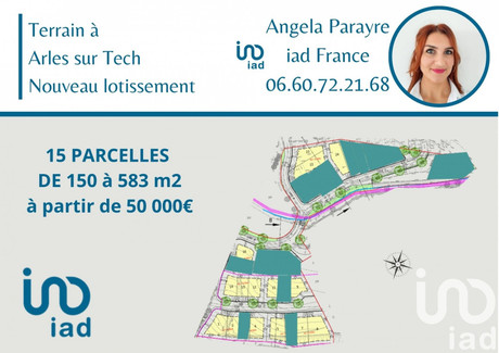 Działka na sprzedaż - Arles-Sur-Tech, Francja, 450 m², 74 805 USD (306 699 PLN), NET-102959853