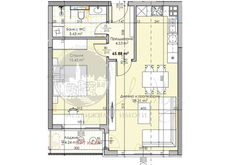 Mieszkanie na sprzedaż - Кършияка, Санкт Петербург/Karshiaka, Sankt Peterburg Пловдив/plovdiv, Bułgaria, 80 m², 143 375 USD (587 839 PLN), NET-103037086