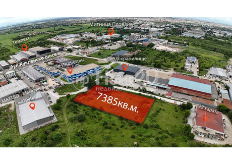 Działka na sprzedaż - Индустриална зона - Юг/Industrialna zona - Iug Пловдив/plovdiv, Bułgaria, 7385 m², 947 570 USD (3 629 194 PLN), NET-96471465