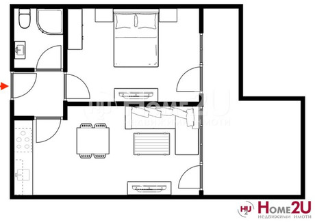 Mieszkanie na sprzedaż - Гагарин/Gagarin Пловдив/plovdiv, Bułgaria, 72 m², 84 907 USD (352 366 PLN), NET-96945408