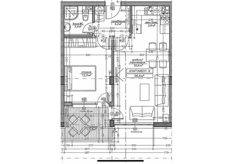 Mieszkanie na sprzedaż - Бояна/Boiana София/sofia, Bułgaria, 65 m², 165 060 USD (675 094 PLN), NET-100184303