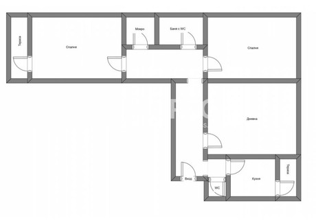 Mieszkanie na sprzedaż - Сухата река/Suhata reka София/sofia, Bułgaria, 91 m², 179 164 USD (732 781 PLN), NET-102123810