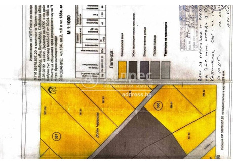 Działka na sprzedaż - гр. Костинброд/gr. Kostinbrod София/sofia, Bułgaria, 8045 m², 577 197 USD (2 262 614 PLN), NET-88574347