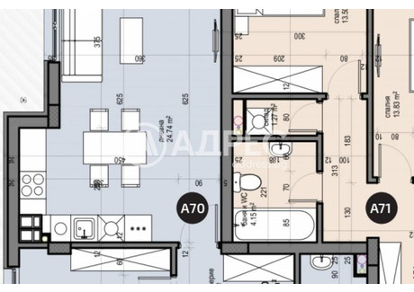 Mieszkanie na sprzedaż - Люлин /Liulin София/sofia, Bułgaria, 68 m², 107 577 USD (414 173 PLN), NET-98911780