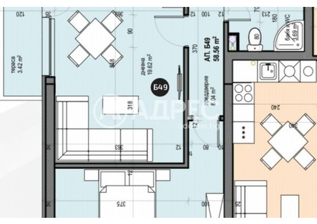 Mieszkanie na sprzedaż - Люлин /Liulin София/sofia, Bułgaria, 68 m², 114 771 USD (441 869 PLN), NET-98911898