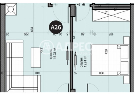 Mieszkanie na sprzedaż - Люлин /Liulin София/sofia, Bułgaria, 64 m², 124 667 USD (509 888 PLN), NET-98911907