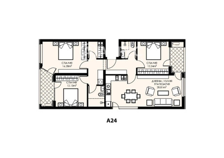 Mieszkanie na sprzedaż - Люлин /Liulin София/sofia, Bułgaria, 139 m², 213 937 USD (821 517 PLN), NET-98081962