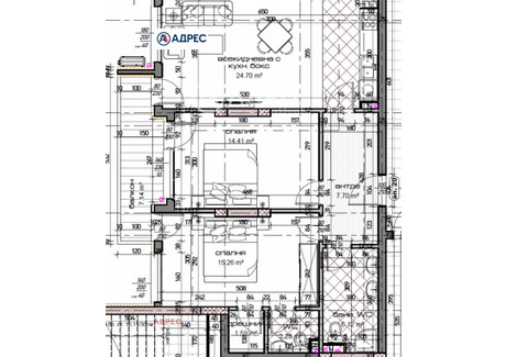 Mieszkanie na sprzedaż - Младост /Mladost Варна/varna, Bułgaria, 111 m², 167 338 USD (642 576 PLN), NET-100525496