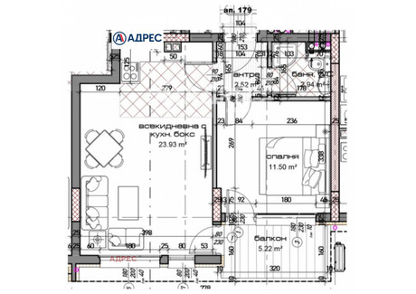 Mieszkanie na sprzedaż - Младост /Mladost Варна/varna, Bułgaria, 71 m², 107 431 USD (412 533 PLN), NET-100990326