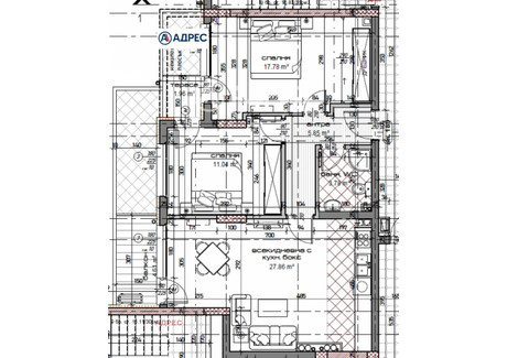 Mieszkanie na sprzedaż - Младост /Mladost Варна/varna, Bułgaria, 105 m², 157 321 USD (604 112 PLN), NET-100990439