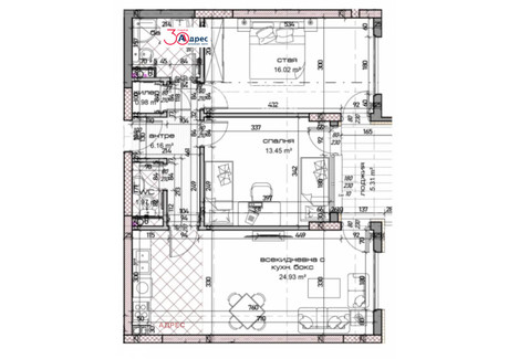 Mieszkanie na sprzedaż - Младост /Mladost Варна/varna, Bułgaria, 102 m², 161 237 USD (673 970 PLN), NET-96476080