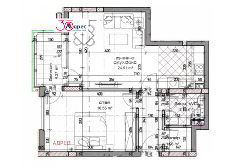 Mieszkanie na sprzedaż - Младост /Mladost Варна/varna, Bułgaria, 78 m², 107 143 USD (411 428 PLN), NET-96476200