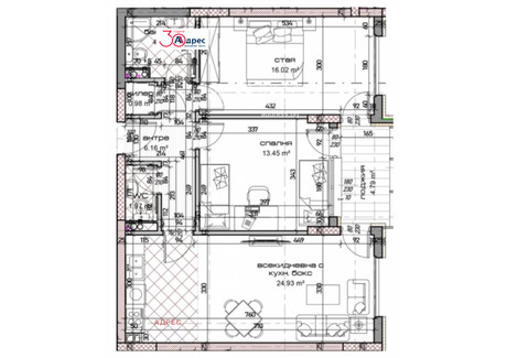 Mieszkanie na sprzedaż - Младост /Mladost Варна/varna, Bułgaria, 102 m², 147 528 USD (616 667 PLN), NET-96476204