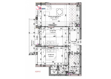 Mieszkanie na sprzedaż - Младост /Mladost Варна/varna, Bułgaria, 114 m², 162 291 USD (678 378 PLN), NET-96476206